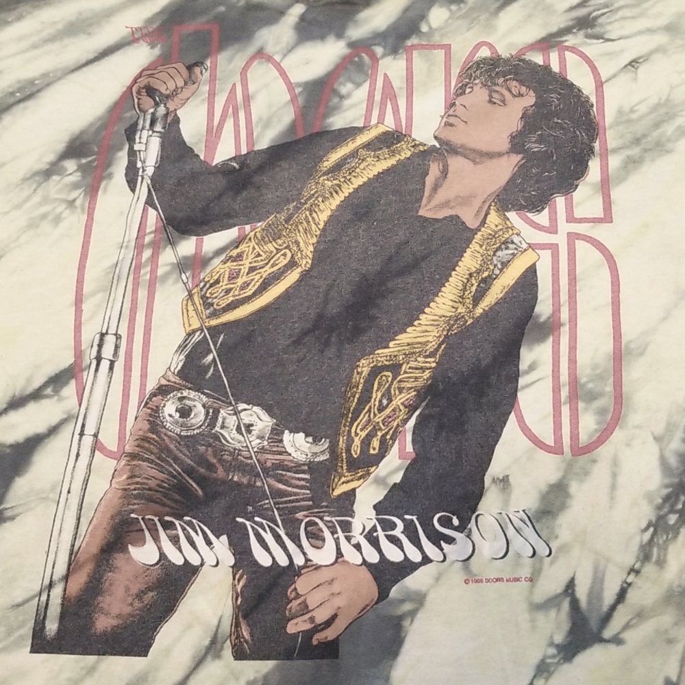VINTAGE, Jim Morrison, The Doors, tee shirt. - Picture 2 of 6